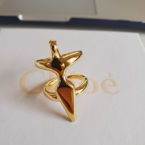Chloe Femininities Gold tone Ring